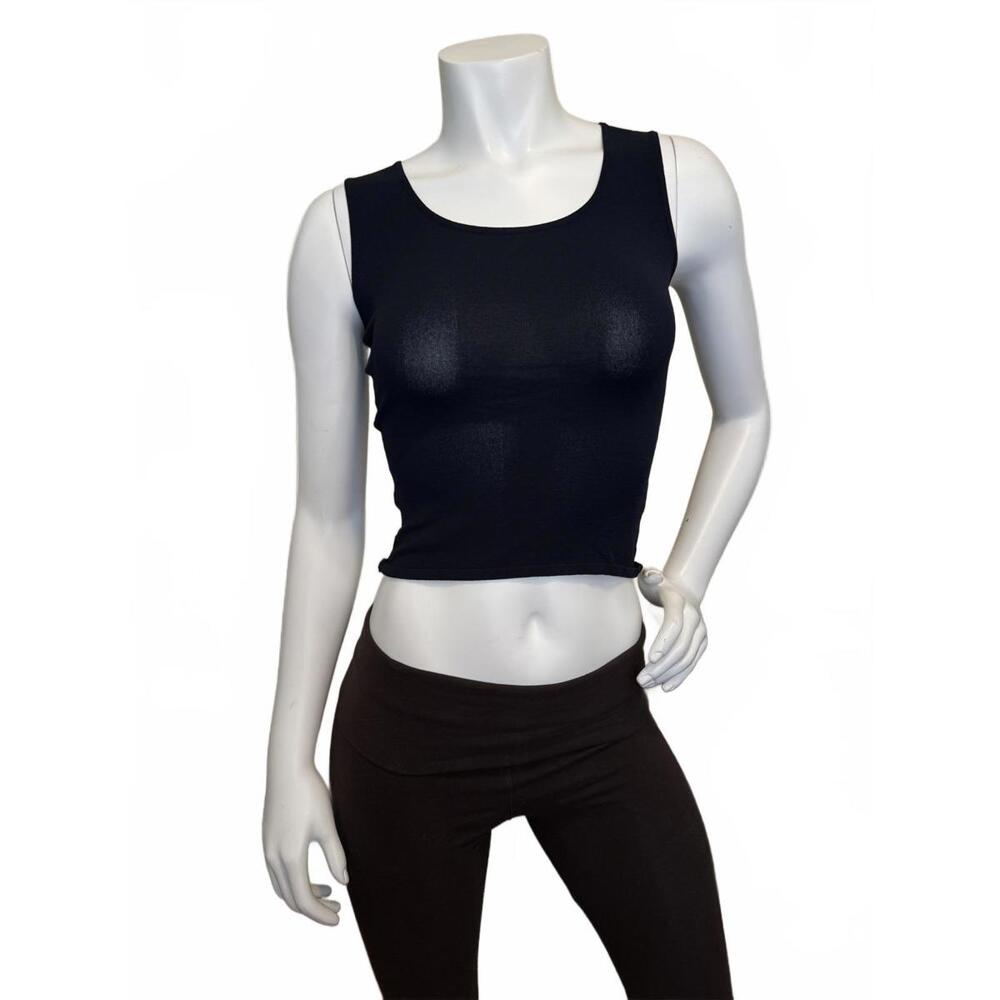 Les Copains Italy Navy Knit Tank Top Size 40 IT (US XS/S) – Made in Italy